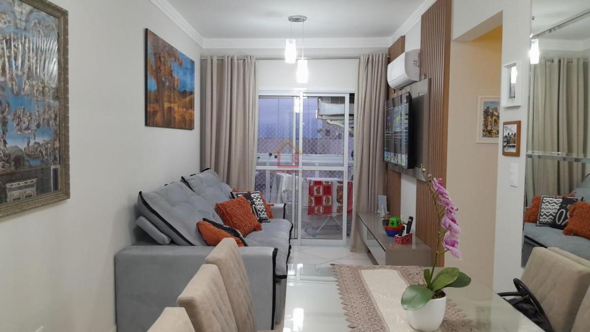 Apartamento com 2 quartos, 60m², à venda em Praia Grande, Tupi - casa8imoveis