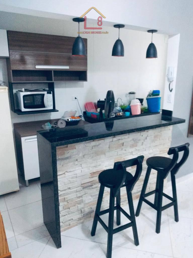 Apartamento Garden com 1 quarto, 74m², à venda em Praia Grande, Mirim - casa8imoveis