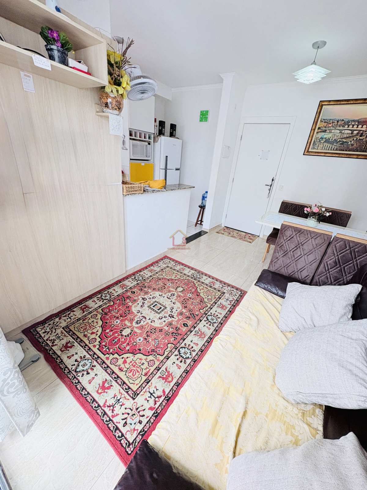 apartamento para locação - semi mobiliado - casa8imoveis