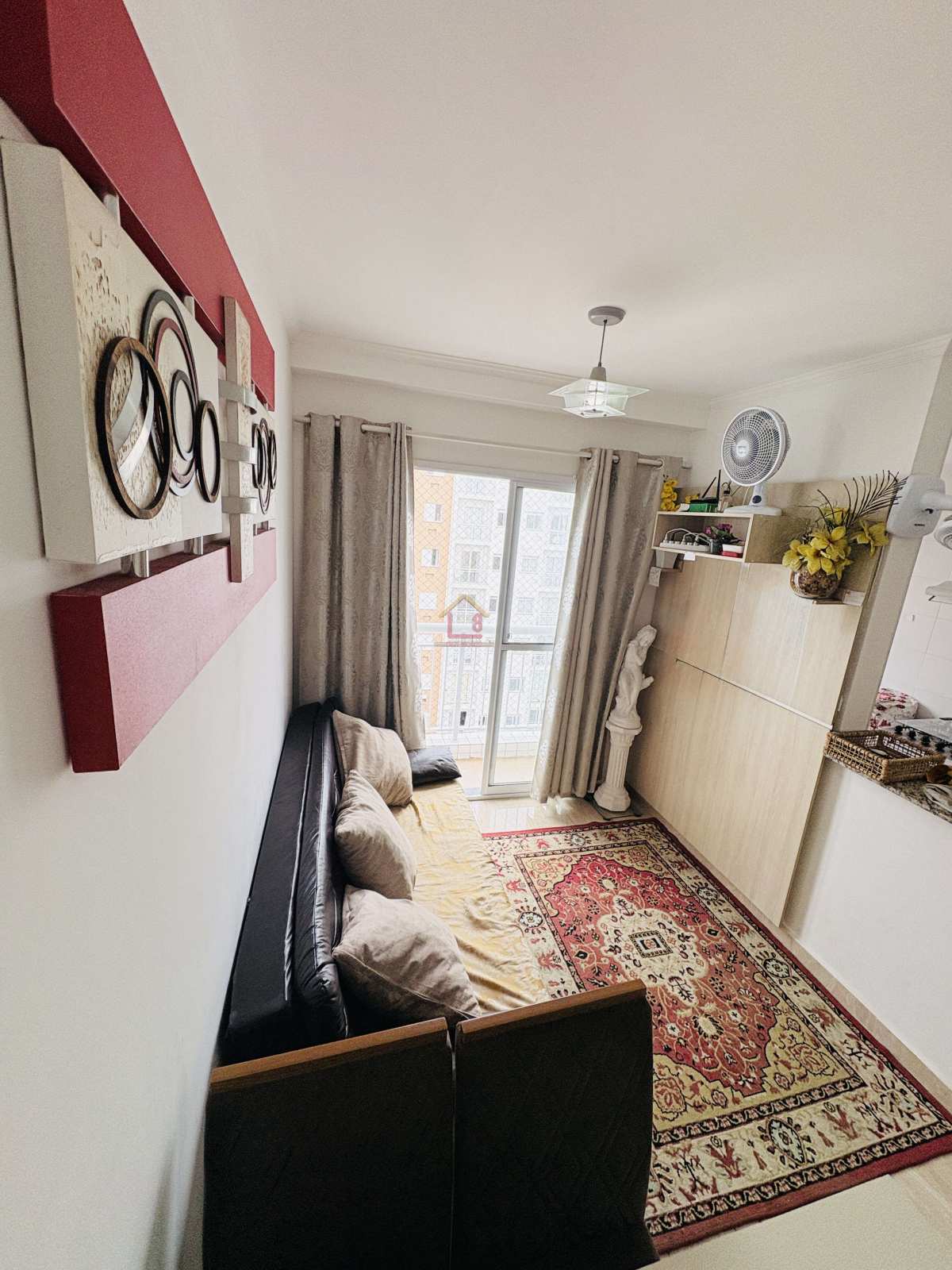 apartamento para locação - semi mobiliado - casa8imoveis