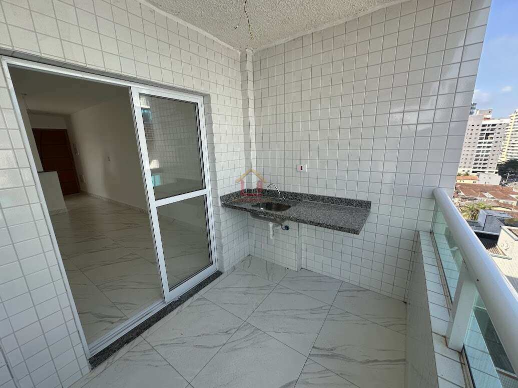 varanda Gourmet - Guilhermina - vista Mar - casa8imoveis